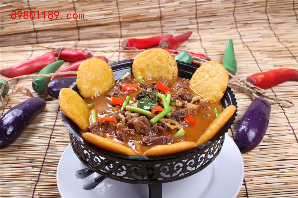 黄金饼肉煲